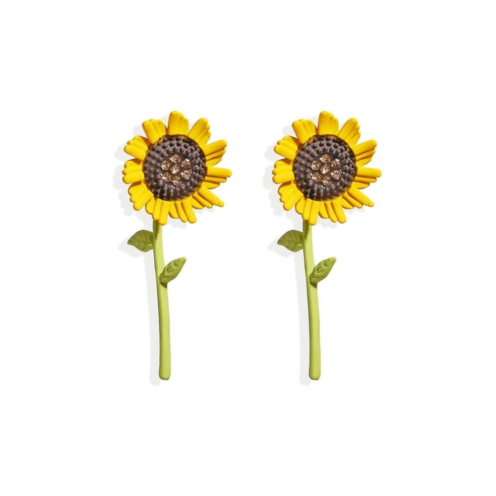 Sunflower Earrings